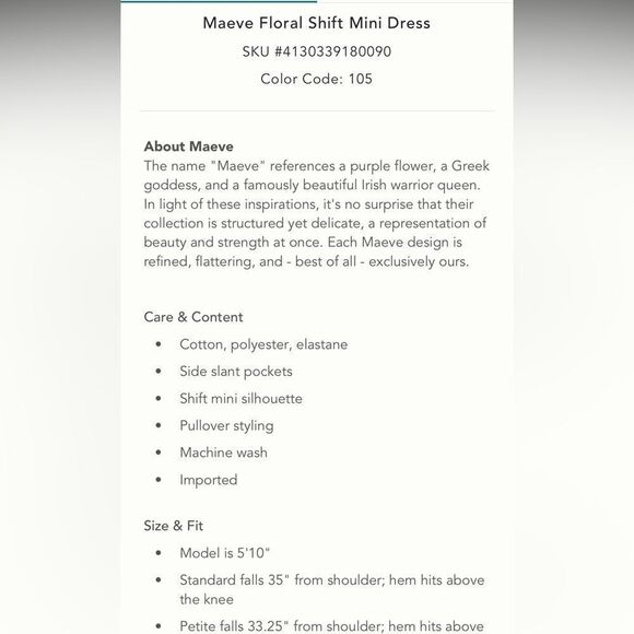 Anthropologie Multicolor Floral Dress - Picture 7 of 7